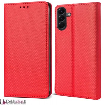 Telone atverčiamas dėklas - raudonas (Samsung Galaxy A57 5G) Telone atverčiamas dėklas - raudonas (Samsung Galaxy A57 5G)